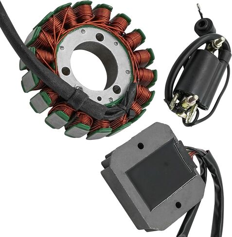 الجزء الثابت والمنظم من كالتريك مع ملف الإشعال متوافق مع Kawasaki KLF300 Bayou 300 1999-2004 / KLF300 Bayou 300 4X4 1999-2005 in Saudi Arabia
