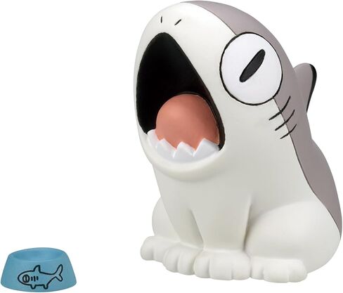 صندوق مجسم Kitan Club Sharkitty - عنصر عرض قابل للتجميع (1 من 5 تصميمات) - للأعمار من 15 عامًا فما فوق - مجسم ياباني أصلي لديكور المكتب أو الرف in Kuwait