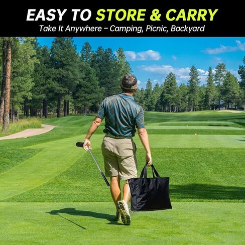 Golf Hitting Mat, IGRL Golf Mats Practice Indoor Outdoor, 18"x14" Golf Training Mat for Swing Path Feedback, 3 in 1 Impact Golf Mat with Heavy Duty Rubber Base, Ideal Gifts for Men Dad Husband in Saudi Arabia