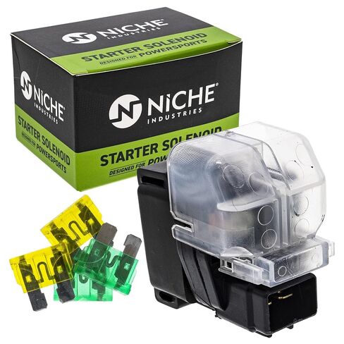 NICHE Starter Motor Solenoid Kit for 2005-2007 Suzuki King Quad 700 LTA700X 31100-31G00 31800-35F00 ATV in Kuwait