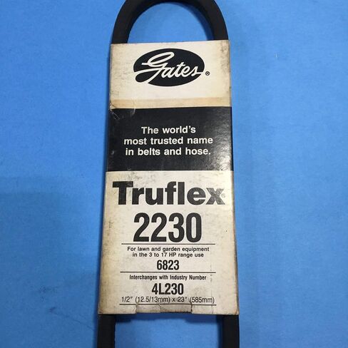 GATES 4L230 1/2" Width, 23.05" Outside Length, FRACTIONAL Horsepower V-Belt 21.28" Internal Length, NO. 2230, Power Belt, Section 4L in Saudi Arabia