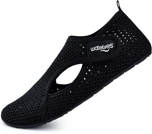 WateLves Water Shoes for Women Men Swim Beach Aqua Socks House Slippers Quick Dry Barefoot Travel Shoes with Adjustable Magic Tape for Pool Diving Boating Yoga in Saudi Arabia