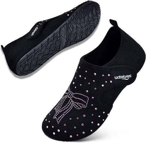 WateLves Water Shoes for Women Men Swim Beach Aqua Socks House Slippers Quick Dry Barefoot Travel Shoes with Adjustable Magic Tape for Pool Diving Boating Yoga in Saudi Arabia