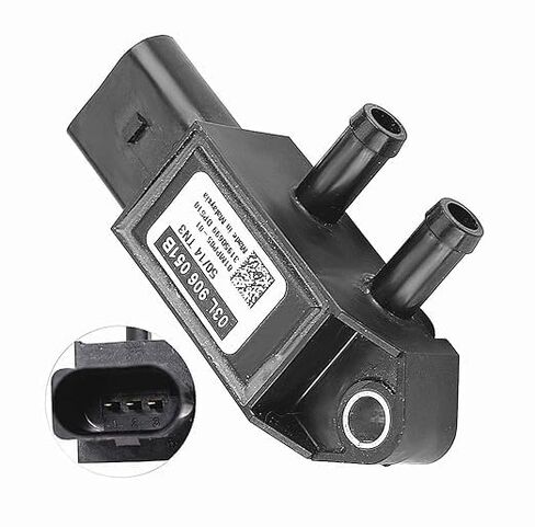 Intake Air Pressure Sensor Replacement 03L906051B, Difference Pressure Sensor for VW Audi Vehicles in Saudi Arabia
