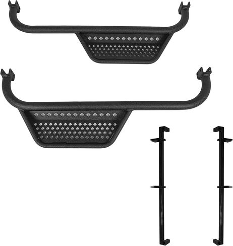 MADJAX عربة الغولف درع معطف Nerf Bar المنسدلة الجانب خطوة كاملة مع مجموعة التركيب المتوافقة مع نماذج عربة الغولف EZGO TXT in Kuwait