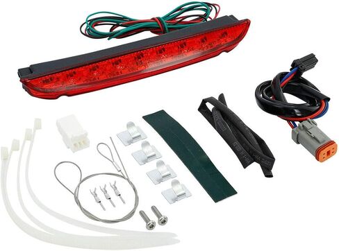 TCMT Air Wing Trunk Luggage Rack W/LED Light Fits For Harley Touring 1993-2013 Road King Road Glide Street Glide Electra Glide Ultra Limited Pack in Saudi Arabia