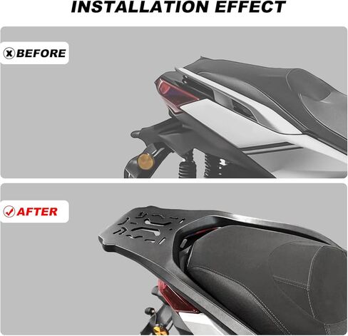 رف أمتعة خلفي للدراجة النارية متوافق مع Yamaha XMAX300 2017-2024 in Saudi Arabia