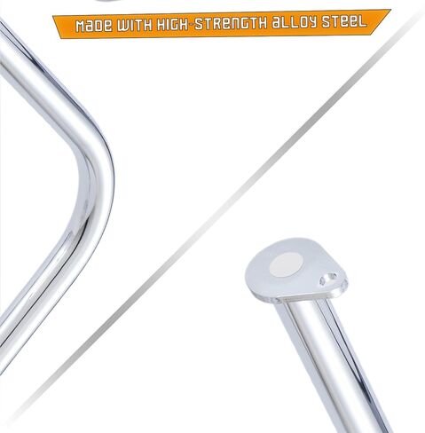 Kinglemc Crash Bar Engine Guard Highway Bar for Suzuki VL1500 Boulevard C90 2005-2009;Suzuki VL1500 Intruder LC 1998-2004 (Chrome) in Saudi Arabia