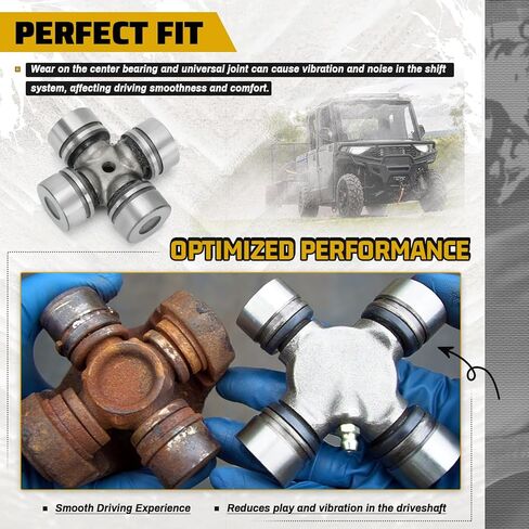 حامل عمود المروحة الخلفي الأمامي ومجموعة وصلات U لبولاريس رينجر RZR 570 900 1000 Crew XP 2014-2023، يستبدل 3514806، 3514900، 3515075، 2202015، 3235616، 3260104 in Kuwait