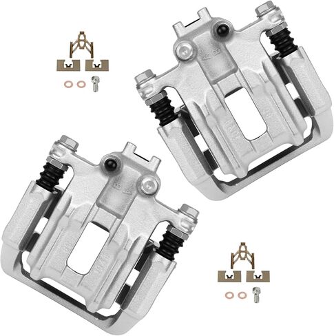 cciyu Rear Left + Right Brake Calipers With Bracket 19B6886 19B6887 For Acura 2013-2018 For Honda 2007-2016 (2PCS) in Kuwait