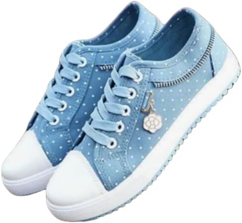 Women's Canvas Slip-on Loafers, Non-Slip Low-top Casual Walking Shoes, Classic and Comfortable Flat-Soled Fashion Sneakers in Kuwait