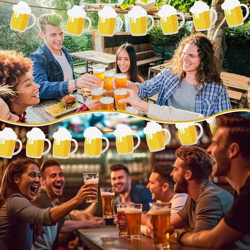 50 جهاز كمبيوتر شخصى ديكورات البيرة لوحة الإعلانات القواطع DIY البيرة القدح بطاقة الزينة الجدول المركزية أساسيات الإمدادات للوحة الإعلانات ديكور عيد ميلاد البيرة حفل زفاف تحت عنوان in Kuwait