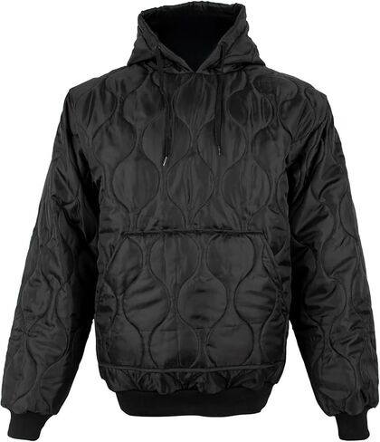 FOX OUTDOOR PRODUCTS Pullover Woobie Hoodie - Insulated Pullover w/Dumbbell Quilted Design, Kangaroo Pocket & Adjustable Hood in Saudi Arabia