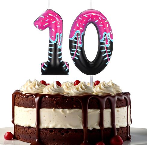 Baseball Ice Cream Drip Birthday Number Candle 9, Baseball Ice Cream Drip Cake Topper Number Candle for Birthday Cake Sport Teams Theme Anniversary Celebration Party Decorations Supply in Saudi Arabia