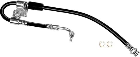 2X Brake Hose Front Brake Line Replacement Brake Hydraulic Hose - Front Left and Right fits Hyundai Elantra 2011 fits Hyundai Elantra fits Hyundai Veloster 2012 fits Hyundai Elantra 2013 in Kuwait