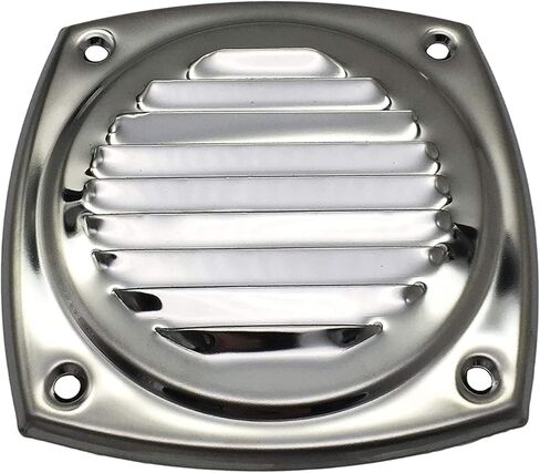 MARINE CITY 304 Grade Stainless Steel Polished Thru Vent 4 Inches for Marines – Boats – Ships – Yachts – Kayaks (Pack of 1) in Saudi Arabia