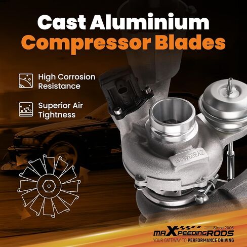 شاحن توربيني maXpeedingrods لسيارة Mercedes-Benz C250 E250 L4 1.8L M271DE18AL 2011-2016، لـ SLK250 R172 2012-2015، 10921-0252 110921-0219، سلسلة VL الأساسية in Saudi Arabia