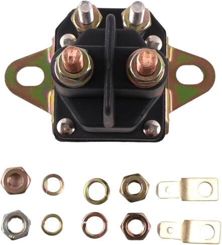 ZTUOAUMA 12V Starter Solenoid 0645-673 106-8245 772-1221-212 متوافق مع Toro Z380 Z420 Z480 ZX440 ZX525 16-42Z 18-44Z Z380 Z420 Z480 ZX440 ZX525 جزازات Timecutter in Saudi Arabia