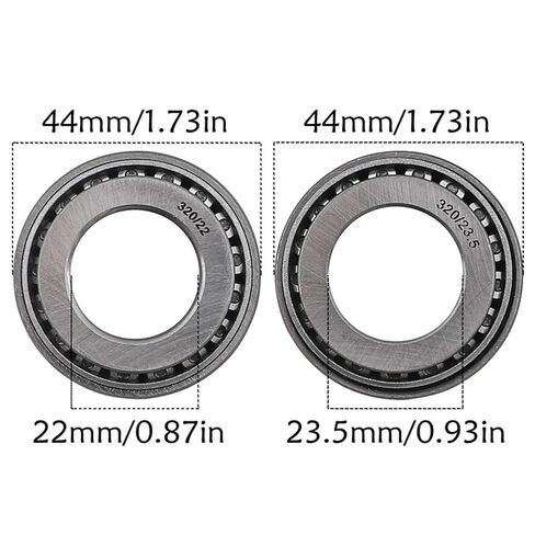 Motorcycle Steering Head Stem Ball Bearings 320 22mm and 320 23.5mm Tapered Bearing for Pit Dirt Bikes Monkey Procket Bike Tailer ATV UTV Go Kart Quad Moped Buggy Dune Moped Drift Trike (320) in Saudi Arabia
