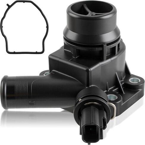 LR006071 مجموعة مبيت منظم حرارة سائل تبريد المحرك متوافقة مع فولفو XC60 S60 V60 S80 V70 XC70 XC90 مع Land Rover LR2، استبدل 30774489، 31355151، LR006071 in Saudi Arabia