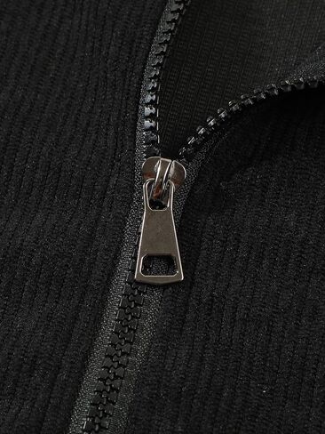 Men's Lightweight French Rib Quarter-Zip Polo Sweater - Solid Color Casual Pullover for Daily Wear in Saudi Arabia