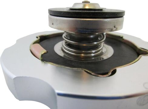 غطاء مشعاع ألومنيوم مؤكسد ناعم، من أجل مشعات طراز Chevy Ford Mopar Hot Rods، سعة 16 رطل 3 1/4 بوصة قطر الغطاء، جزء غطاء الرادياتير رقم 9992 in Kuwait