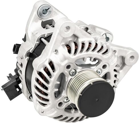 23100-6CA0A Alternator Compatible with 2019-2022 Nissan Altima, Automotive Replacement Alternators 11893, A005TE0381ZX, 231006CA0A, 120A 12V 6-Groove Pulley in Kuwait