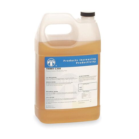 سوائل القطع والطحن من TRIM C350/5G، سائل تشغيل المعادن الاصطناعي الفاخر، سعة 5 جالون in Kuwait