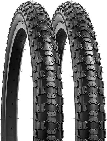 YUNSCM 20" Bike Tires 20x2.125/57-406 and 20" Bike Tubes Schrader Valve with 2 Rim Strips Compatible with 20x1.95 20x2.0 20x2.10 20x2.125 20x2.20 20x2.25 Bike Bicycle Tires and Tubes (Y-1150) in Saudi Arabia