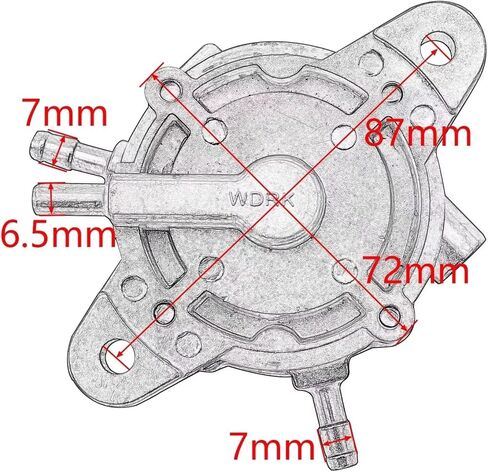 Aluminum Alloy Vacuum Pump For Motorcycle CF250 CH250 CN250 139QMB 152QMI 157QMJ Engine distintivo in Saudi Arabia