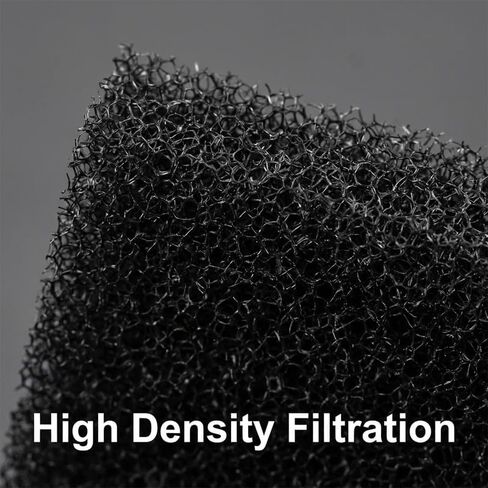 Air Filter Foam Sheet Material Replacement,Universal Filter Foam for UNI 12" x 24" x 3/8"40PPI,Reusable Air Filter for Cutting and Fitting Purifier,Aquarium, Fish Tank, Air Conditioner in Kuwait