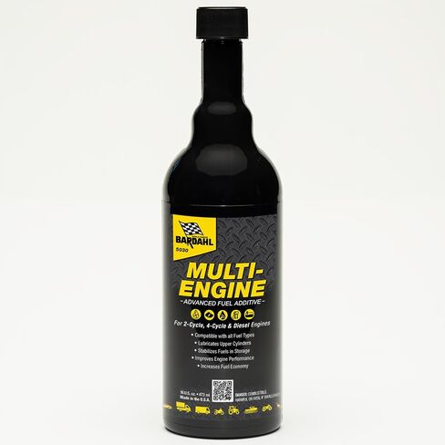 Bardahl Multi-Engine Advanced Fuel Additive Fuel System Cleaner and Fuel Stabilizer for Gasoline and Diesel Fuel (Pack of 1) in Saudi Arabia