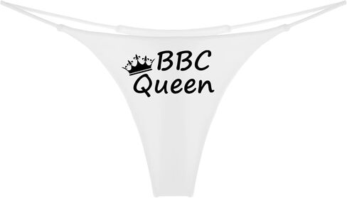 BBC Queen G-String Thong Sports Underwear, Queen of Spades Panties for Women in Saudi Arabia