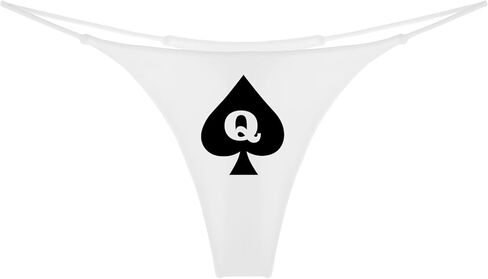 BBC Queen G-String Thong Sports Underwear, Queen of Spades Panties for Women in Saudi Arabia