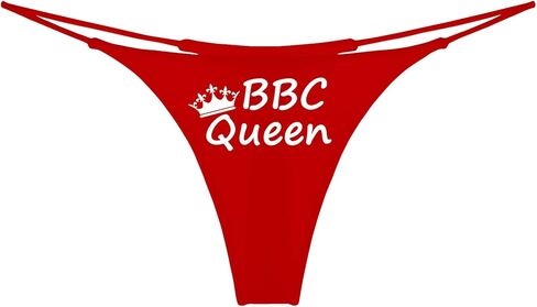 BBC Queen G-String Thong Sports Underwear, Queen of Spades Panties for Women in Saudi Arabia