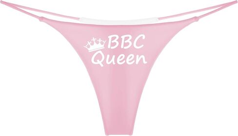 BBC Queen G-String Thong Sports Underwear, Queen of Spades Panties for Women in Saudi Arabia