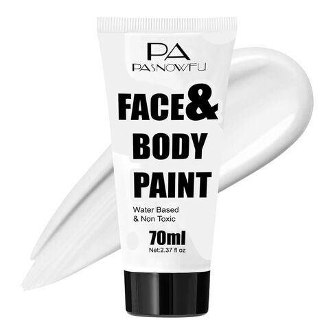 Red Washable Face Paint 70ml , Water-Based Cream Body Paint for Devil, Spider-Man Joker Looks, Non-Toxic Full Coverage Face Body Paint for Halloween SFX Cosplay Makeup ,Costume Events,Party in Saudi Arabia
