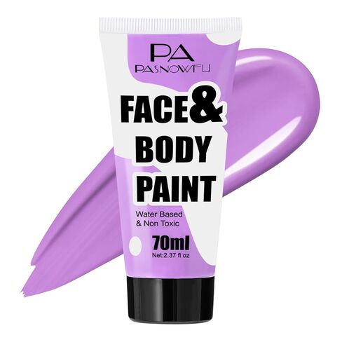 Red Washable Face Paint 70ml , Water-Based Cream Body Paint for Devil, Spider-Man Joker Looks, Non-Toxic Full Coverage Face Body Paint for Halloween SFX Cosplay Makeup ,Costume Events,Party in Saudi Arabia
