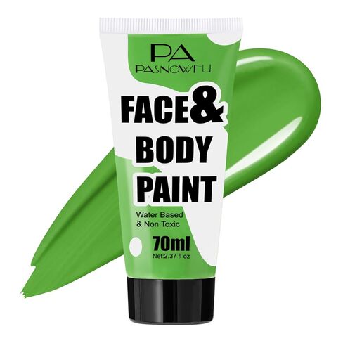 Red Washable Face Paint 70ml , Water-Based Cream Body Paint for Devil, Spider-Man Joker Looks, Non-Toxic Full Coverage Face Body Paint for Halloween SFX Cosplay Makeup ,Costume Events,Party in Saudi Arabia