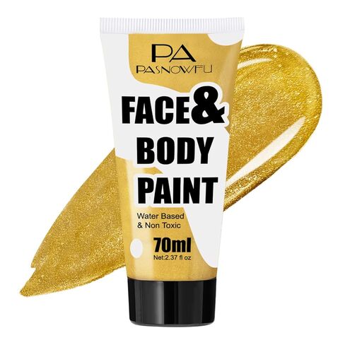 Red Washable Face Paint 70ml , Water-Based Cream Body Paint for Devil, Spider-Man Joker Looks, Non-Toxic Full Coverage Face Body Paint for Halloween SFX Cosplay Makeup ,Costume Events,Party in Saudi Arabia