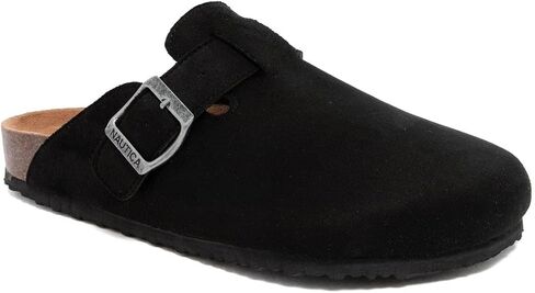 Nautica Women’s Clog Mule Sandals Slip-On Comfort Shoes with Adjustable Buckle, Cork Footbed and Arch Support for Casual Walking, Work, Travel and Everyday Wear in Saudi Arabia