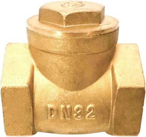 1/2" 3/4" 1" 2" 3" 4" Brass Horizontal Check Valve All Copper Female Thread Check Valve(1/2") in Saudi Arabia