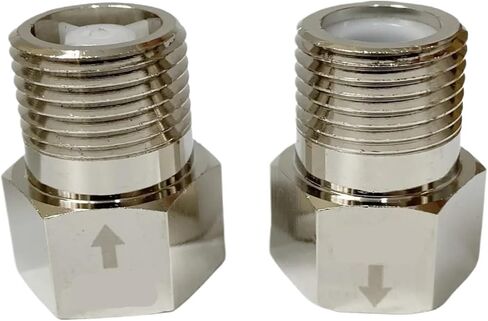 1/2" 3/4" 1" BSP Female Male Thread Brass One Way Non Return Check Valve Backflow Preventer(BSP Female to Male) in Saudi Arabia