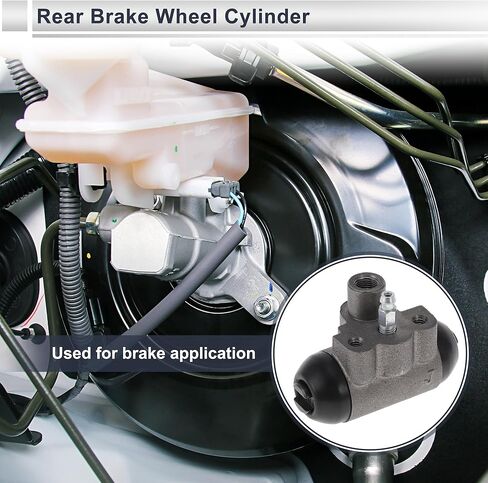 Rear Brake Wheel Cylinder for Nissan Versa 2009-2011 Durable Drum Brake Cylinder No.44100ED010 Aluminum Alloy 1 Pcs in Saudi Arabia