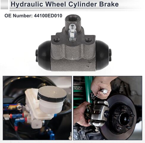 Rear Brake Wheel Cylinder for Nissan Versa 2009-2011 Durable Drum Brake Cylinder No.44100ED010 Aluminum Alloy 1 Pcs in Saudi Arabia