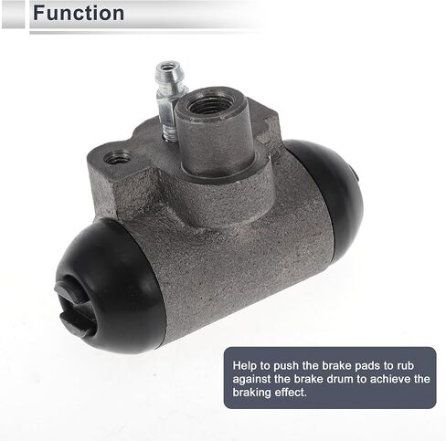 Rear Brake Wheel Cylinder for Nissan Versa 2009-2011 Durable Drum Brake Cylinder No.44100ED010 Aluminum Alloy 1 Pcs in Saudi Arabia