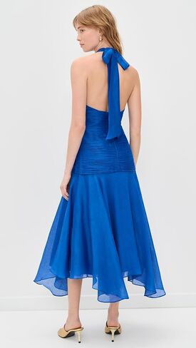 Amur Womens Lirielle Halter Dress in Saudi Arabia