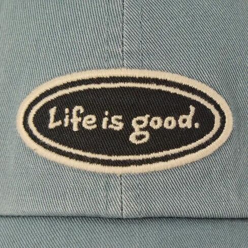Life is Good LIG Vintage Oval Chill Cap, Slate Blue, One Size in Saudi Arabia