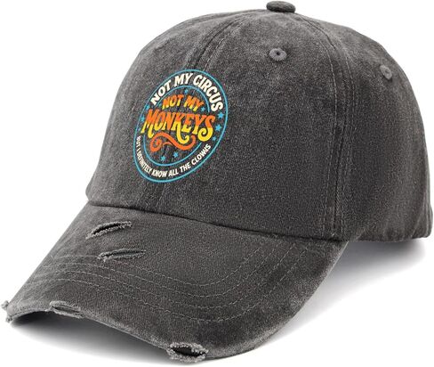 Not My Circuses Not My Monkeys hat Garde Cap for Men in Saudi Arabia