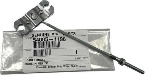 حزمة واحدة متوافقة مع Kawasaki 1999-24 MULE FRONT PARKING BRAKE CABLE 54005-1198 تحتوي على واحد 54005-1198 وقمع in Saudi Arabia